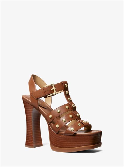 Studded Leather MICHAEL Michael Kors Sandals + FREE 